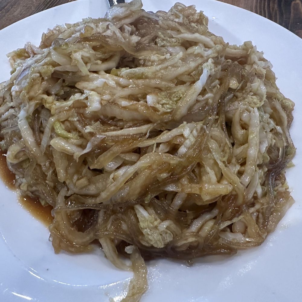 Golden Palace Gourmet - Stir fried Pickled cabbage with glass noodles - Chinese Near Me - Flushing, New York Golden Palace Gourmet - Stir fried Pickled cabbage with glass noodles - Chinese Near Me - Flushing, New York