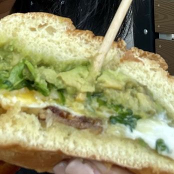 First Watch - The inside of my favvv breakfast sammich. - Breakfast & Brunch Near Me - Glen Burnie, Maryland
