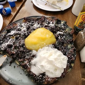 Baja Cafe - Lemon Blueberry Pancake - Breakfast & Brunch Near Me - Tucson, Arizona