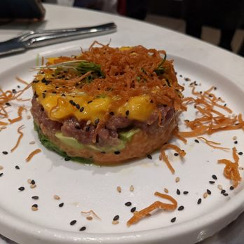 Pearl & Vine - Tuna salmon tartar HRW2022 - New American Near Me - Katy, Texas
