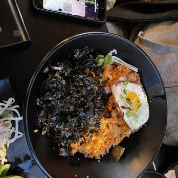 Hancook - Kimchi Fried Rice Stir-fried rice with finely chopped kimchi and spam. - Korean Near Me - Oakland, California