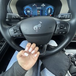 Eden Nails & Spa - Hard gel with milky white on top