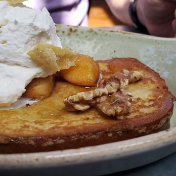The Ice Plant - Maple peach french toast (1/2) - Cocktail Bars Near Me - St. Augustine, Florida