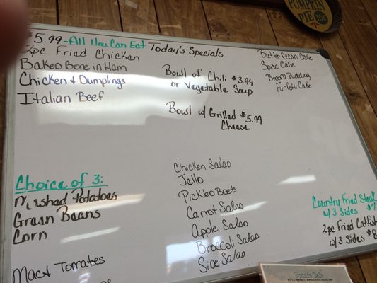 Menu photo 6 Bonnie Cafe Bonnie, IL