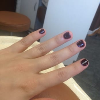 Natural Nails By Daisy - I got a gel nail burgundy. - Nail Salons Near Me - Newport Beach, California Natural Nails By Daisy - I got a gel nail burgundy. - Nail Salons Near Me - Newport Beach, California