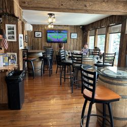 Shunock River Brewery and Village Cafe - Interior of restaurant