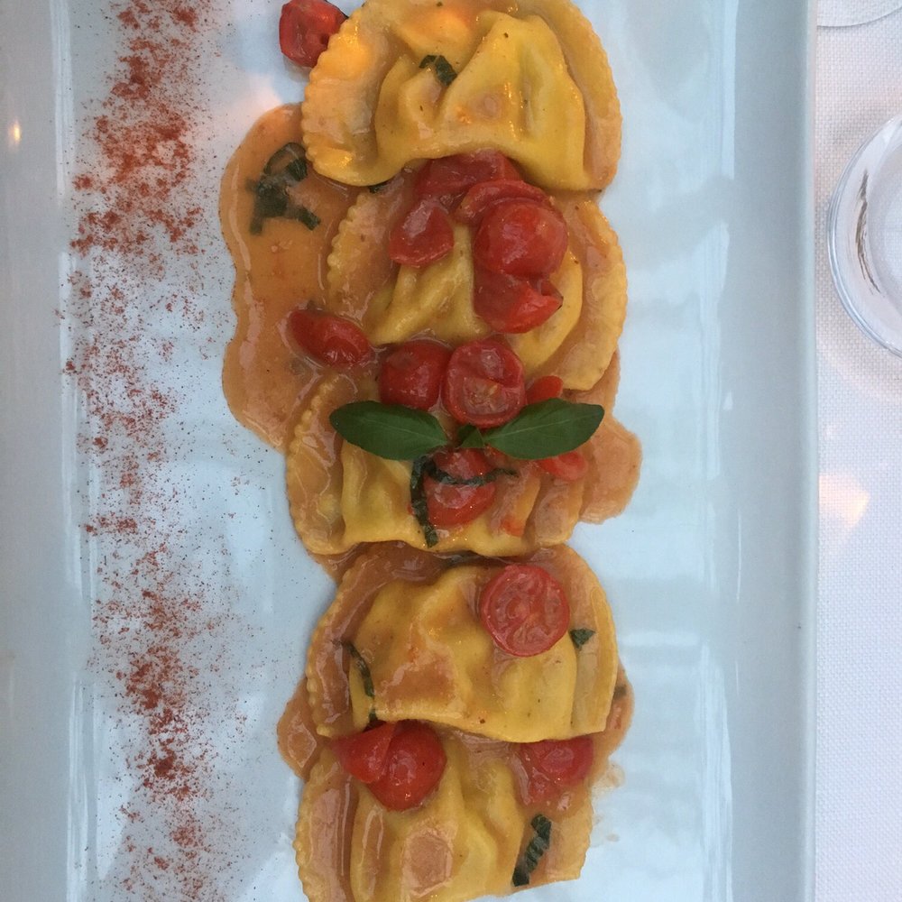 Sea bass ravioli Sea bass ravioli