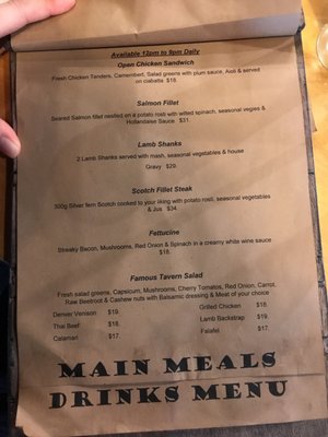 Menu photo 4 Turangi Tavern Turangi, WKO