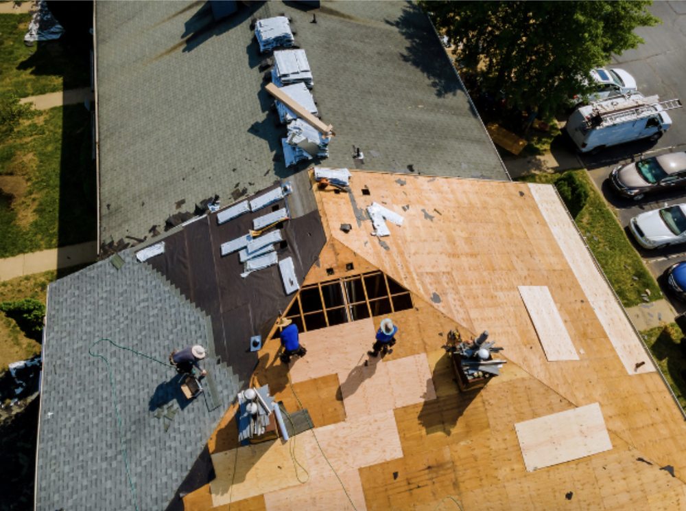 Slide of The Best Roofing Company