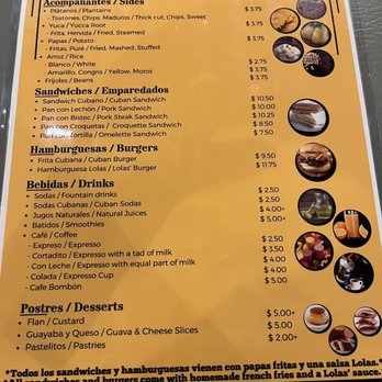 Lolas Cuban Food - Menu - Cuban Near Me - Fort Worth, Texas Lolas Cuban Food - Menu - Cuban Near Me - Fort Worth, Texas