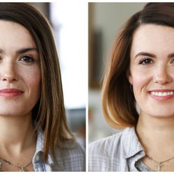 Just Browsing - Brow sculpting | before and after + brow powder