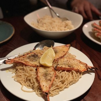 Thanh Long - Colossal shrimp with garlic noodles - Seafood Near Me - San Francisco, California Thanh Long - Colossal shrimp with garlic noodles - Seafood Near Me - San Francisco, California