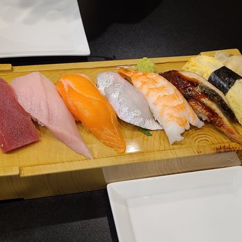 Sushi Ki-ichi - Omakase nigiri (7 pieces). - Sushi Bars Near Me - Tigard, Oregon Sushi Ki-ichi - Omakase nigiri (7 pieces). - Sushi Bars Near Me - Tigard, Oregon