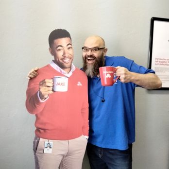 Thadeaus Jones - State Farm Insurance Agent - Jake and I having a cofee - Home & Rental Insurance Near Me - Tucson, Arizona Thadeaus Jones - State Farm Insurance Agent - Jake and I having a cofee - Home & Rental Insurance Near Me - Tucson, Arizona