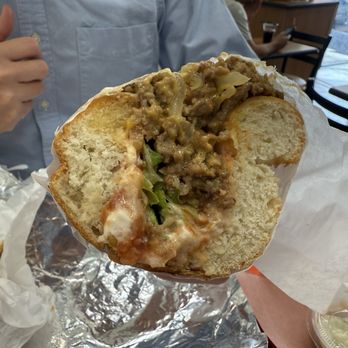 Monty's Alhambra  - inside of the legendary chopped cheese - Chicken Shop Near Me - Alhambra, California