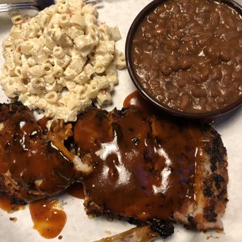 Phil's BBQ - Baby back ribs, bbq beans, and macaroni salad. - Barbeque Near Me - Santee, California