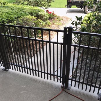 Brock Fence - 4' black aluminum double picket - Fences & Gates Near Me - Saint Augustine, Florida