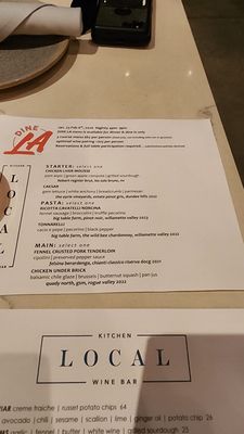 Menu photo 3 Local Kitchen and Wine Bar Santa Monica, CA Menu photo 3 Local Kitchen and Wine Bar Santa Monica, CA