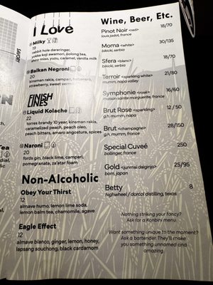 Menu photo 5 Papercut Austin, TX