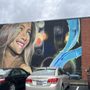 Photo of Jennifer Aniston Mural