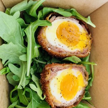 Sally's Sandwiches - Scotch egg - Sandwiches Near Me - Boston, Massachusetts Sally's Sandwiches - Scotch egg - Sandwiches Near Me - Boston, Massachusetts