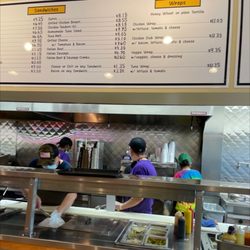 U Dawg U - Inside menu board