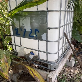 Adonai's Rain Gutter Systems - Our cubic rain tank. Sounds good when it's filling up - Gutter Services Near Me - Pearl City, Hawaii Adonai's Rain Gutter Systems - Our cubic rain tank. Sounds good when it's filling up - Gutter Services Near Me - Pearl City, Hawaii