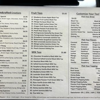 What’s The Tea - Menu - Bubble Tea Near Me - Modesto, California What’s The Tea - Menu - Bubble Tea Near Me - Modesto, California