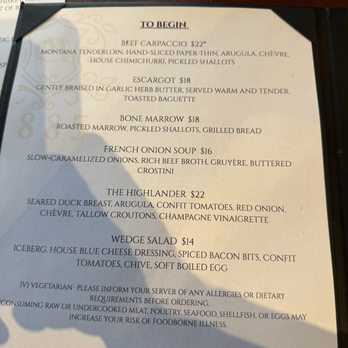 1885 - Steakhouses Near Me - Helena, Montana