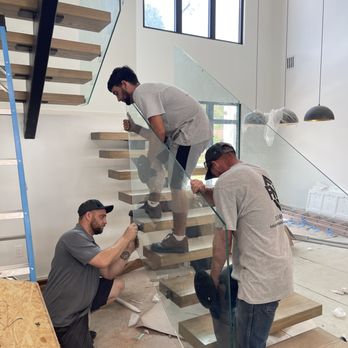Salt & Pepper Construction - Floating Staircase Installation - General Contractors Near Me - Tampa, Florida