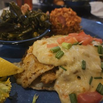 The Crab Shack - Stuffed flounder - Seafood Near Me - Charleston, South Carolina