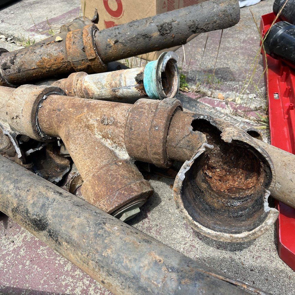 Westridge Plumbing - Rusted old cast iron piping. - Plumbing Near Me - Fremont, California Westridge Plumbing - Rusted old cast iron piping. - Plumbing Near Me - Fremont, California