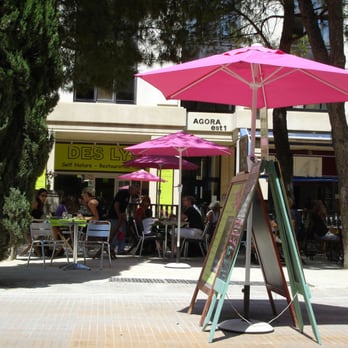 Des Lys - Terrasse sous les pins - Fast Food Near Me - Montpellier, 34