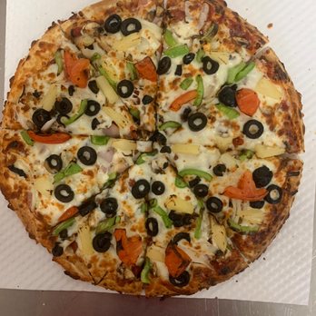 Pizza 106 - a pizza with olives, peppers, and cheese - Pizza Near Me - Edmonton, Alberta Pizza 106 - a pizza with olives, peppers, and cheese - Pizza Near Me - Edmonton, Alberta