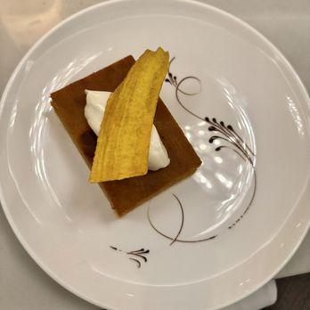 Adorn Bar & Restaurant - Sweet potato and plantain pie with an all butter crust, creme fresh and crispy plantain. - New American Near Me - Chicago, Illinois Adorn Bar & Restaurant - Sweet potato and plantain pie with an all butter crust, creme fresh and crispy plantain. - New American Near Me - Chicago, Illinois