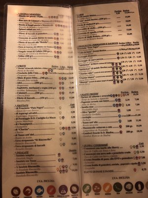 Menu photo 4 El Rinconcillo Seville, SE