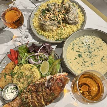 Al Badawi - Red snapper + mansaf - Middle Eastern Near Me - Somerville, New Jersey
