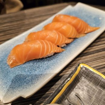 Hinata Sushi Kitchen - Salmon nigiri - Japanese Near Me - Hayward, California Hinata Sushi Kitchen - Salmon nigiri - Japanese Near Me - Hayward, California