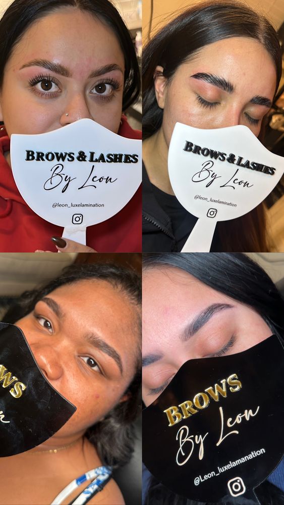 Leon Luxe Lamination Logo