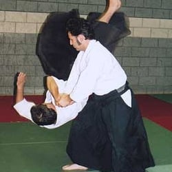 Aikido Dojo London - Justin Christou 5th dan, Studied 8 years full time in Japan