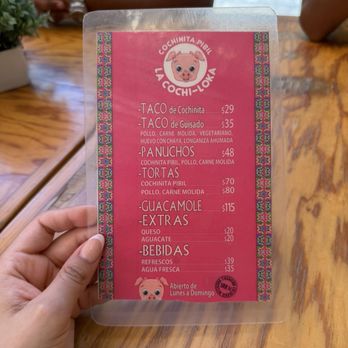 La Cochi-Loka - Menu - Tacos Near Me - Playa del Carmen, ROO La Cochi-Loka - Menu - Tacos Near Me - Playa del Carmen, ROO