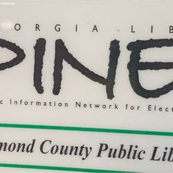 Augusta-Richmond County Library - Top of card