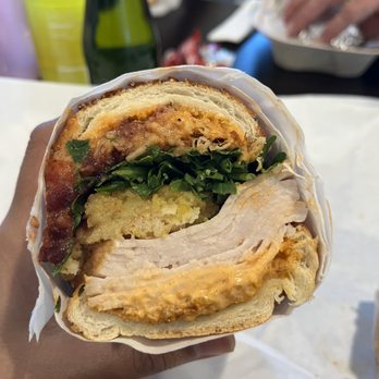 Gigi's Cafe - Thanksgiving Dinner Sandwich - Breakfast & Brunch Near Me - Burlingame, California