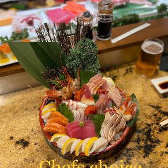 Aka Sushi Downtown - Chefs choice Sashimi Sampler - Sushi Bars Near Me - Corpus Christi, Texas