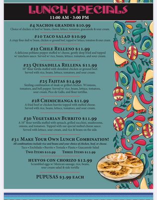 Menu photo 8 Los Patrones Kilmarnock, VA