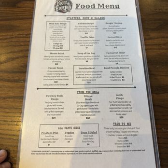 Boots & Bourbon - Menu - Whiskey Bars Near Me - Greensboro, North Carolina