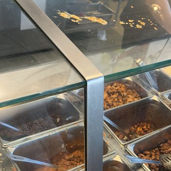 Chipotle Mexican Grill - Dried splattered food on the glass - Mexican Near Me - Roanoke, Virginia Chipotle Mexican Grill - Dried splattered food on the glass - Mexican Near Me - Roanoke, Virginia