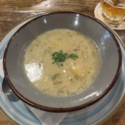 Depo - Mushroom soup!  Yum!
