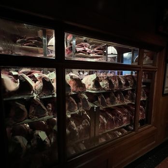 Gallaghers Steakhouse - Dry Age Room - Steakhouses Near Me - New York, New York