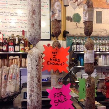 Alimento - They have funny signs all over the store. Hahaha - Italian Near Me - San Francisco, California